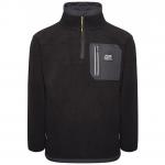 JCB Trade Heavyweight 14 Zip Black Tech Fleece M DK9W-M