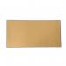 The photograph shows a stack of CTS DL envelopes in Manilla color, with a smooth texture and a weight of 80gsm. These plain envelopes have no window and measure 110x220mm. The pack contains 1000 envelopes.
