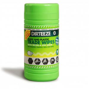 Dirteeze Glass And Plastic Wipes  DZGP80