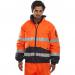 Beeswift Europa Bomber Jacket Orange / Navy 2XL EBJORNXXL