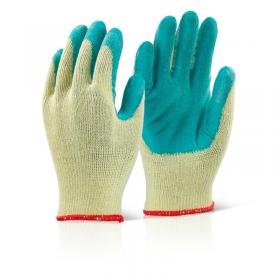 Beeswift Economy Grip Glove Green L (Box of 10) EC8NGL