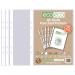 Eco Eco A5 100% Recycled Bag Multi Punched Pockets - Pack of 25 ECO012-S