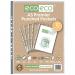 Eco Eco A3 100% Recycled Bag Multi Punched Pockets - Pack of 10 ECO013-S