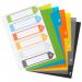 Eco Eco A5 50% Recycled Index File Dividers - 1 Set of 6 ECO024-S