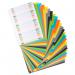 Eco Eco A4 50% Recycled A-Z Index File Dividers - 1 Set of 24 ECO030-S