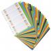 Eco Eco A4 50% Recycled A-Z Wide Index File Dividers - 1 Set of 24 ECO031-S