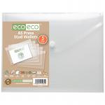 Eco Eco A5 95% Recycled Press Stud Wallets - Pack of 5 ECO032-S