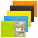 Eco Eco A4+ 50% Recycled Colour Press Stud Wallets - Pack of 5 ECO035-S