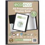 Eco Eco A5 50% Recycled Presentation Display Book with 10 Pockets - Single ECO041-S