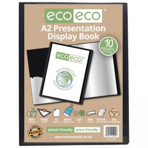 eco-eco Eco Eco A2 50 Recycled Presentation Display Book with 10