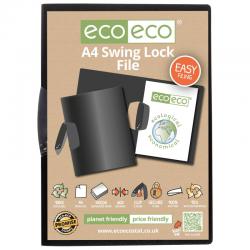 eco-eco Eco Eco A4 95% Recycled Swing Lock File - Single ECO050-S