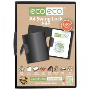 eco-eco Eco Eco A4 95 Recycled Swing Lock File - Single ECO050-S