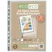 Eco Eco A4 100% Recycled Bag Premier Open Access Multi Punched Pockets - Pack of 25 ECO059-S