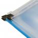 Eco Eco A4+ 50% Recycled Expanding Zip File Clear - Single ECO070-CS