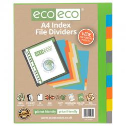 Recycled Wide Index File Dividers