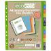 Eco Eco A4 50% Recycled January - December Wide Index File Dividers - 1 Set ECO082-S