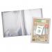 A2 50% Recycled Presentation Display Book with 20 Clear Pockets - Single ECO103-S