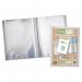 A2 50% Recycled Presentation Display Book with 40 Clear Pockets - Single ECO104-S