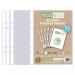 A5 100% Recycled Multi Punched Pockets - Pack of 100 ECO109-S