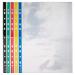 A4 100% Recycled Colour Spine Multi Punched Pockets - Pack of 25 ECO130-S