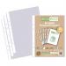 A5 100% Recycled Multi Punched Pockets - Pack of 50 ECO132-S