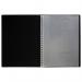 A4 50% Recycled Fold Flat Spiral Display Book with 20 pockets - Single ECO133-S