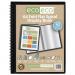 A4 50% Recycled Fold Flat Spiral Display Book with 40 Pockets - Single ECO134-S