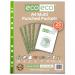 A4 100% Recycled 65 Micron Multi Punched Pockets - Pack of 25 ECO147-S