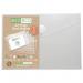 A7 95% Recycled Clear Press Stud Wallets (5) ECO154-S