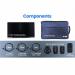 EKLEER 16” Portable LCD Display Screen USB Type C - Includes protective travel pouch EKLEER16