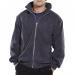 The photograph showcases two Beeswift Fleece Jackets in grey, size M, with the brand name Beeswift Endeavour emblazoned on the chest. The jackets have a soft and cozy texture, perfect for keeping warm during outdoor activities or chilly days. The jackets have a sleek and modern design with a zipper closure and high collar. The grey color adds a touch of sophistication to the jackets.