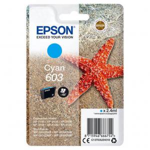 OEM Epson 603 Cyan Original Ink Cartridge C13T03U24010 EPT03U24010