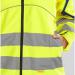 Beeswift Eton Hi-Viz Soft Shell Jacket Saturn Yellow / Navy XL ET40SYXL