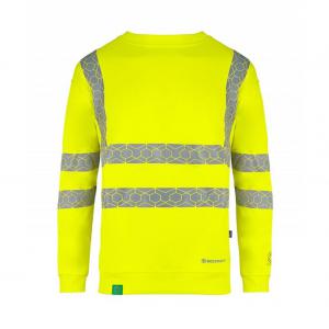 Beeswift Envirowear Hi-Vis Sweatshirt Saturn Yellow Xxl EWCSSSYXXL