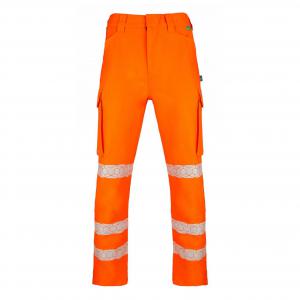 Beeswift Envirowear Hi-Vis Trouser Orange 38T EWCTROR38T