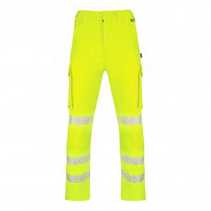 Beeswift Envirowear Hi-Vis Trouser Saturn Yellow 28S EWCTRSY28S