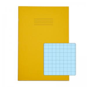 Rhino Stationery RHINO A4 Special Exercise Book 48 Page, Yellow with