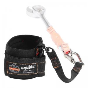 Squids Ergodyne Pull-On Wrist Tool Lanyard Carabiner  EY3114