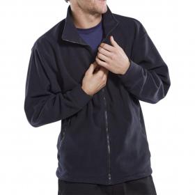 Beeswift Standard Fleece Jacket Navy Blue M FLJNM