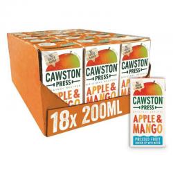 Cawston Press Apple & Mango Juice x18 FRWM120