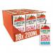 A vibrant and refreshing photo of Cawston Press Apple & Summer Berries Juice x18 FRWM122, with its rich deep red hues and slices of fresh fruit floating in the liquid. The labeled bottles are neatly stacked and ready to quench your thirst.