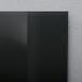 Wall Mounted Magnetic Glass Board 1000x1000x18mm - Black GL200