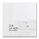 Wall Mounted Magnetic Glass Board 1000x1000x18mm - Super White GL201