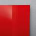Wall Mounted Magnetic Glass Board 1000x1000x18mm - Red GL202