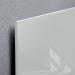 Wall Mounted Magnetic Glass Board 1000x1000x18mm - Grey GL203