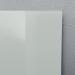 Wall Mounted Magnetic Glass Board 1000x1000x18mm - Grey GL203