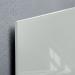 Wall Mounted Magnetic Glass Board 1000x1000x18mm - Grey GL203