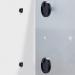 Wall Mounted Magnetic Glass Board 1200x900x18mm - Grey GL213