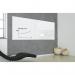 SIGEL Glass whiteboard Artverum - TUEV-approved - 200 x 100 cm - white - safety glass GL225