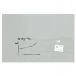 SIGEL Glass whiteboard Artverum - TUEV-approved - 180 x 120 cm - grey - safety glass GL231